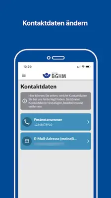 meineBGHM android App screenshot 0