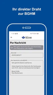 meineBGHM android App screenshot 3